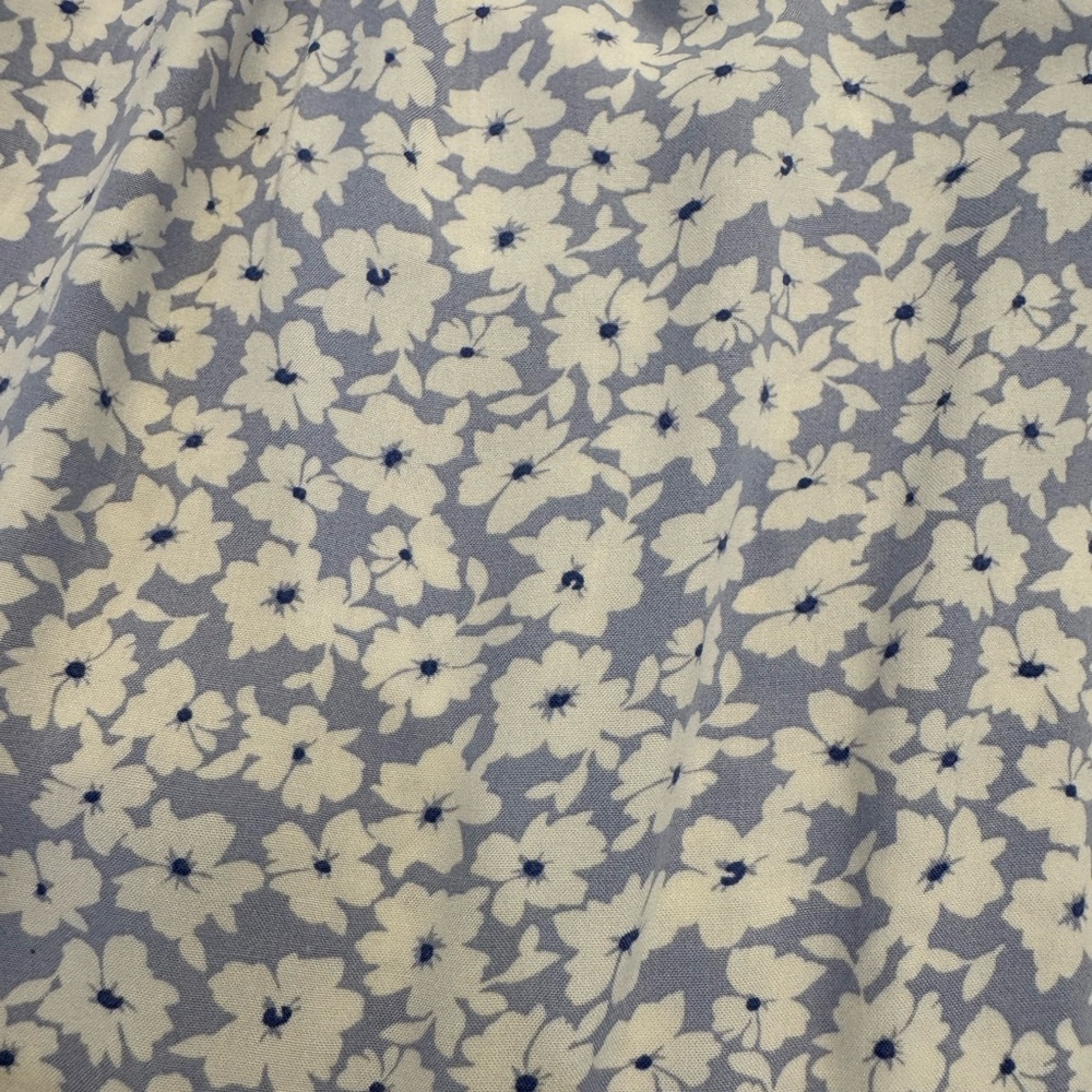 J. Crew Crewcuts Blue and White Floral Skort Set - Size 8 - Picture 6 of 7